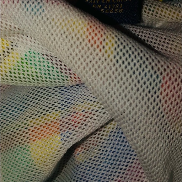 ralph lauren yellow plaid swim trunks L 14/16 boys - Picture 4 of 4